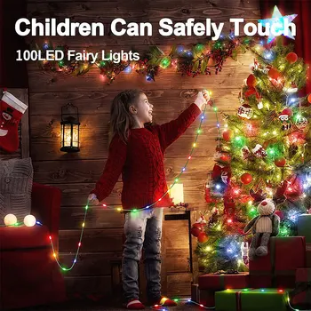 10 M Mądra Choinka Smyczki Światła USB RGB Bajkowa Girlanda Led Światła do Navidad poprawiny Dekoracji Sypialni Na Świeżym Powietrzu