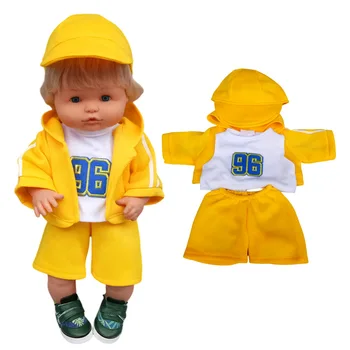 40 cm lalka płaszcz zimowy do 16 cali Nenuco lalka ubrania garnitur Ropa Y Su Hermanita 38 cm lalka odzież akcesoria