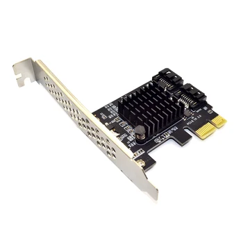 PCI-E SATA karta PCI-E 1X Karty PCI Express SATA 3,0 2 porty 4 porty 6 portów SATA III 6 Gb/s Karty Adaptera rozszerzenia dodać na mapę